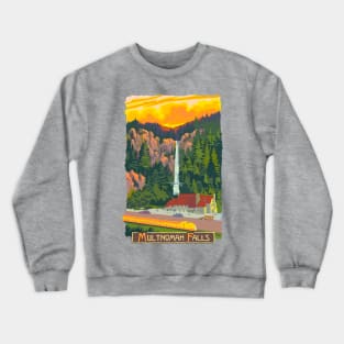 Multnomah Falls Crewneck Sweatshirt